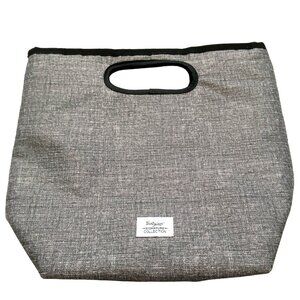 Thirty one signature collection lunch tote bag charcoal gray